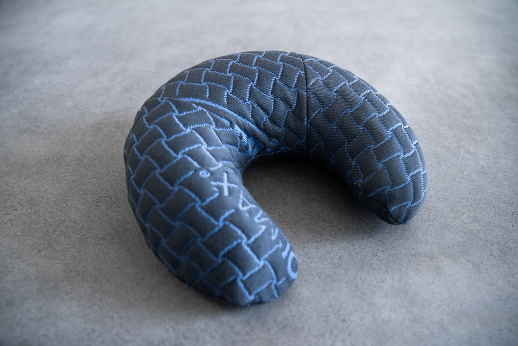 Almohada Travel Pillow Coolmax gris